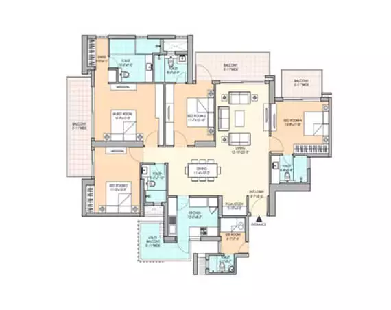 m3m-latitude-floor-plan