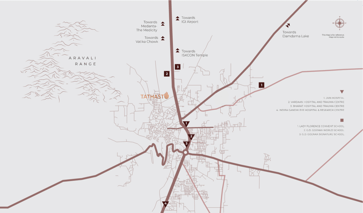 map location