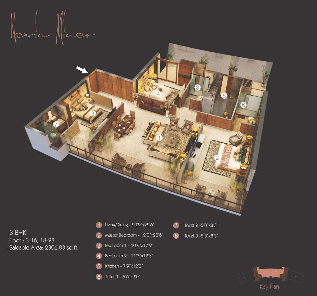 3BHK