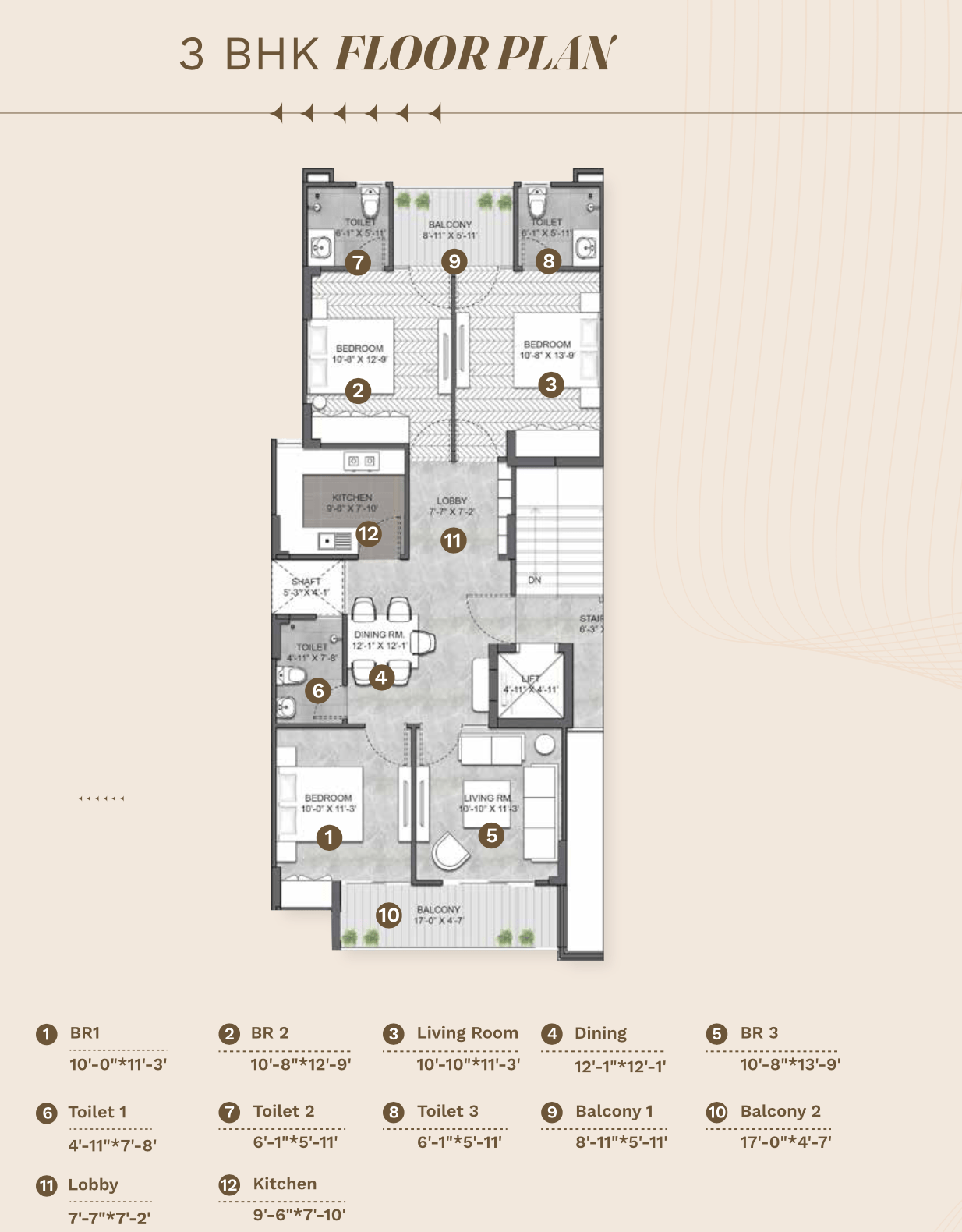 3bhk floor plan-min