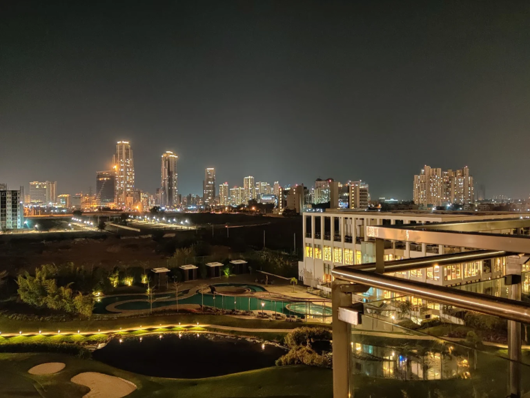m3m golfestate night view